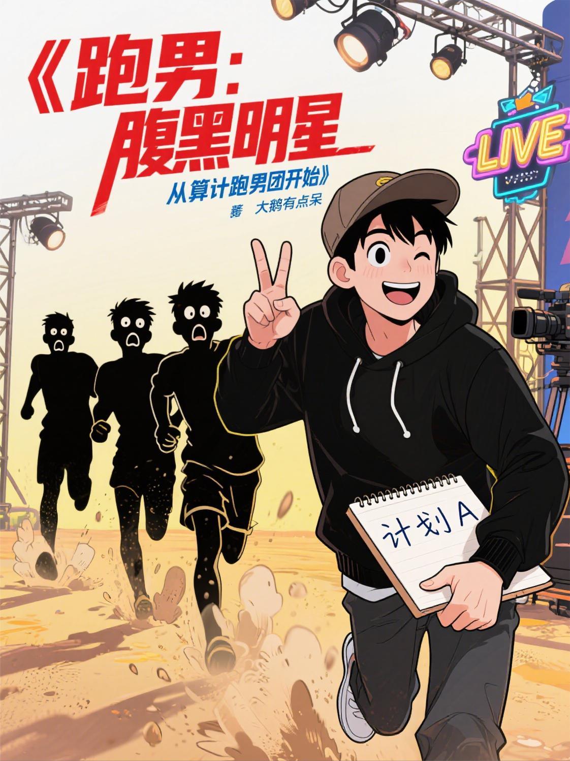 跑男black封面
