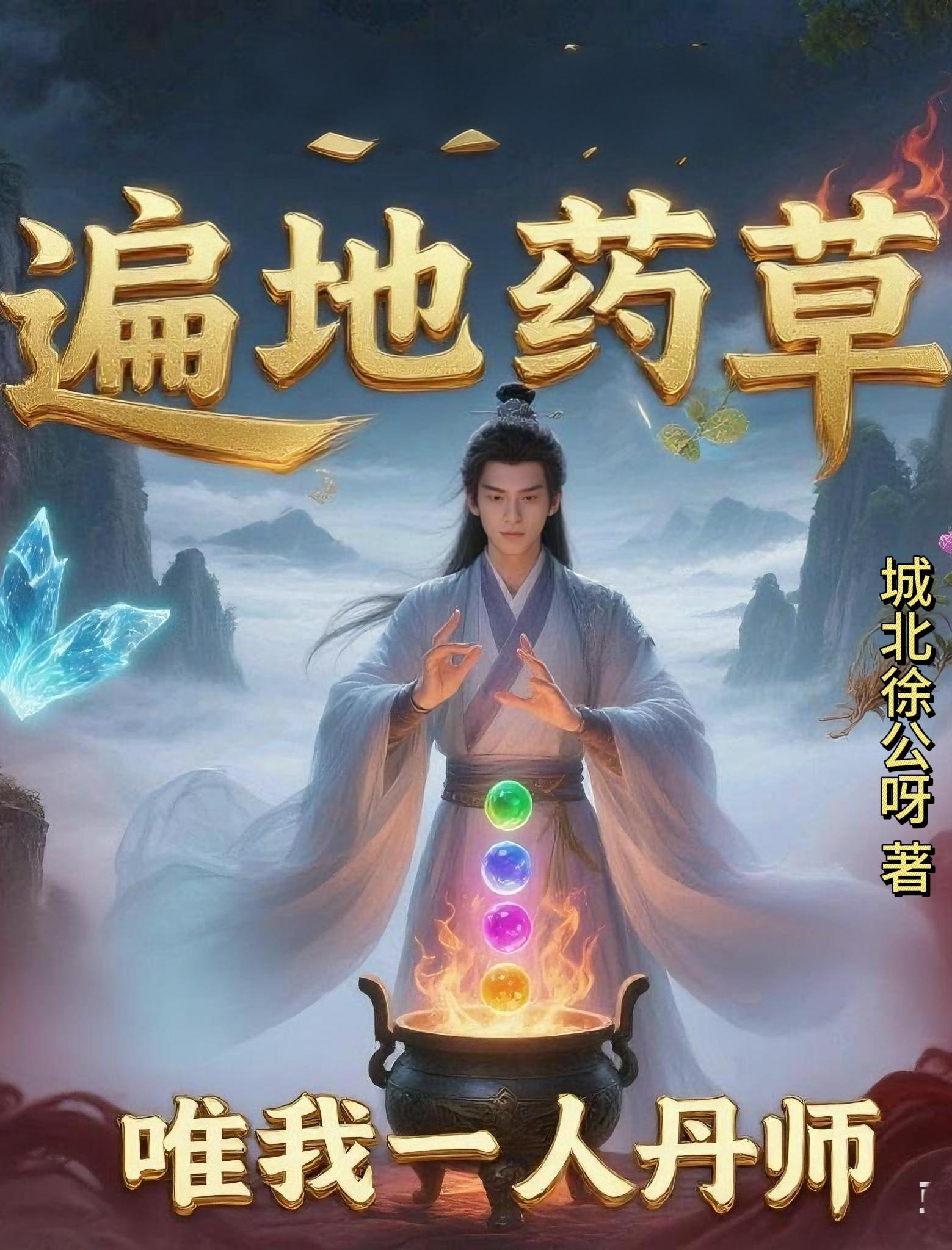 遍地药草，唯我一人丹师封面